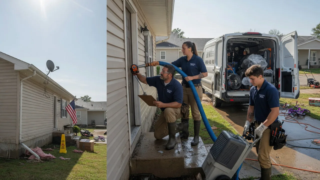 Ceiling Water Damage Restoration in North Apollo, PA near me